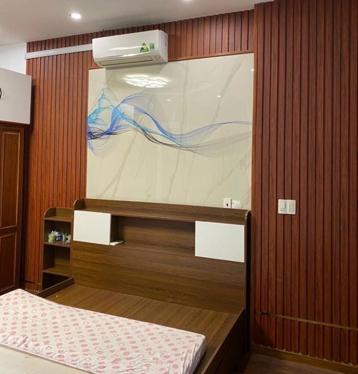 Sử dụng ốp tường phòng ngủ
