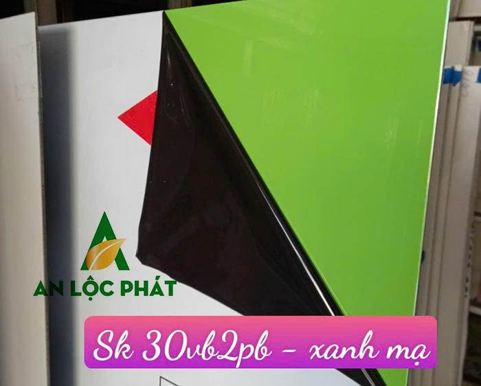 ALu SK màu bóng thực tế tại đại lý An Lộc Phát