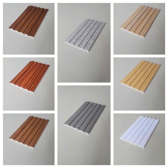 Bảng màu tấm lam sóng nhựa đa dạng